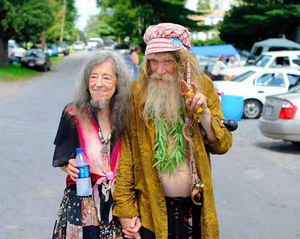 Does She Have A Beard?-Funniest Looking Hippies