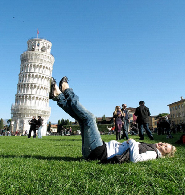Leaning Tower-Forced Perspective Photography