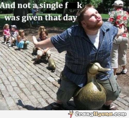 The duck is better at it-Stupid Guys Doing Duck Face