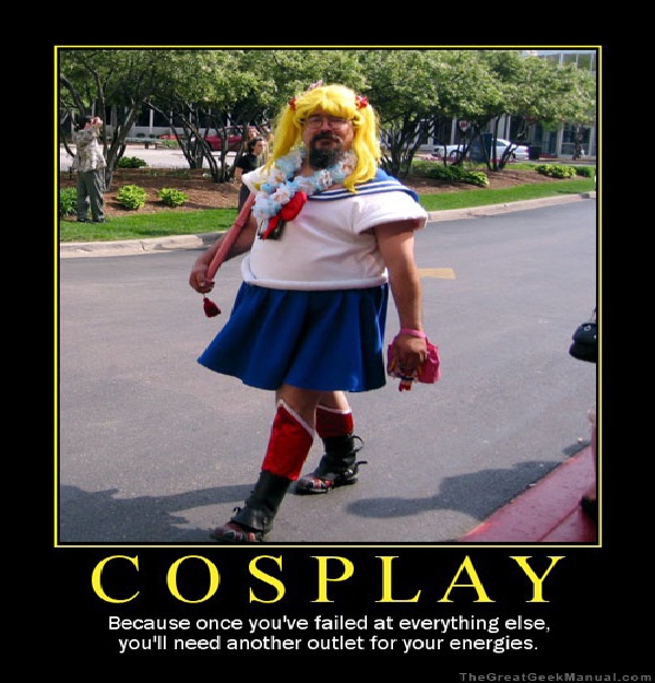 The mind boggles-Worst Cosplay Fails