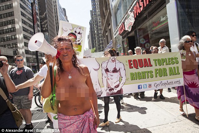 Women in Public Topless-Bizarre Laws In New York
