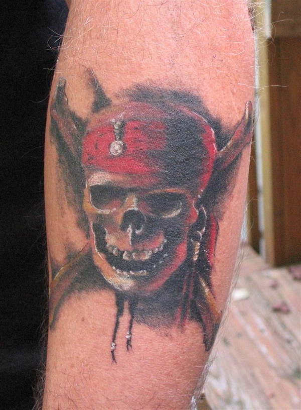 The skull-Pirate Tattoos