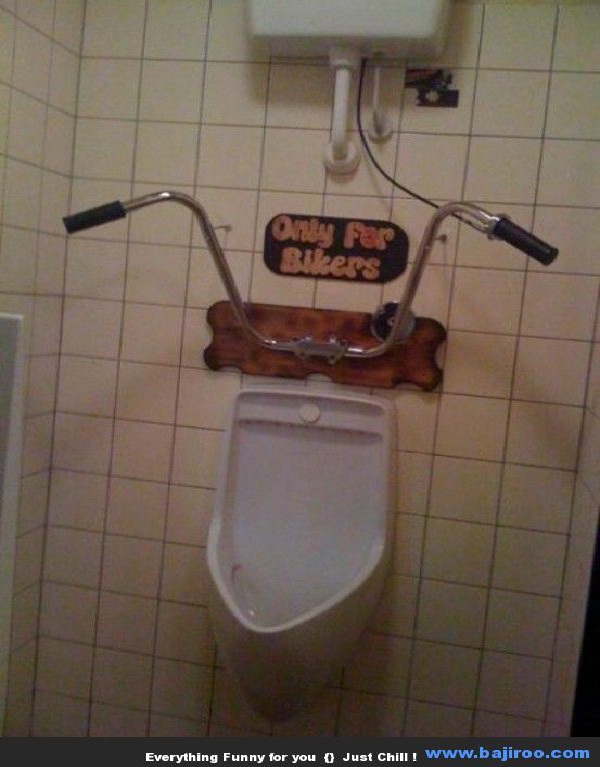 Bikers Only-Hilarious Toilet Fails