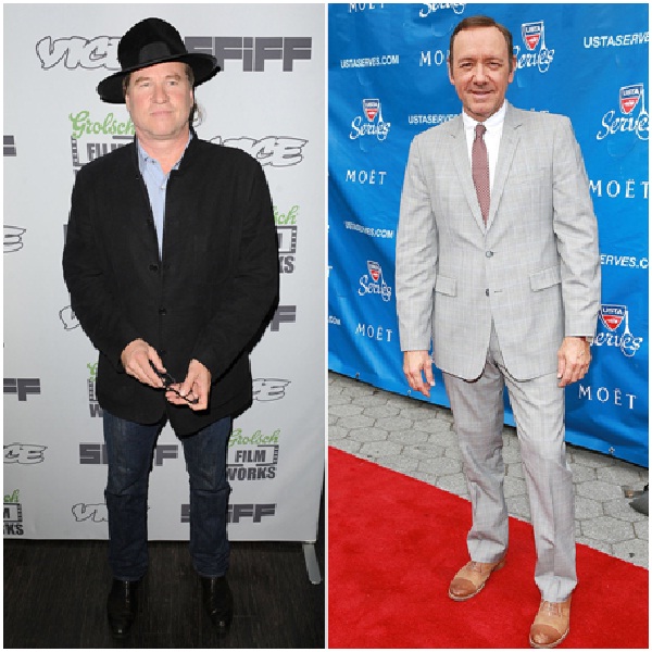 Kevin Spacey and Val Kilmer-Celebrities Who Went To High School Together