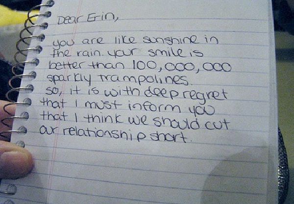 Better Than 100,000,000 Trampolines-Worst Break Up Letters