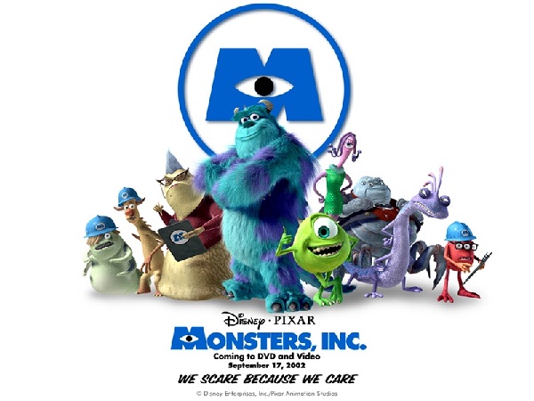 Monsters Inc-Best Disney Pixar Movies
