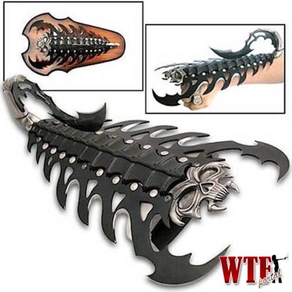 Scorpion wrist knife-Most Dangerous Knives