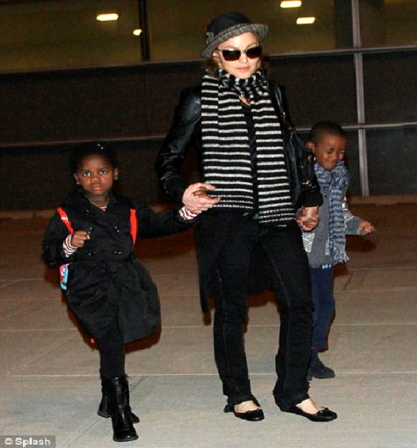 Madonna-Celebrities Who Have Adopted Babies