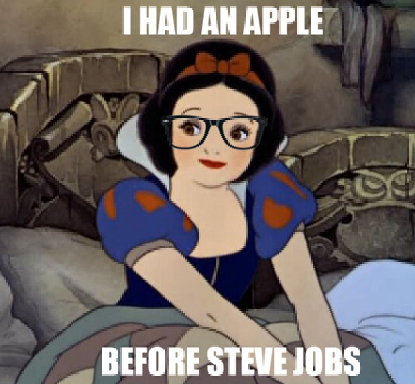 Snow White-Disney Characters As Hipsters