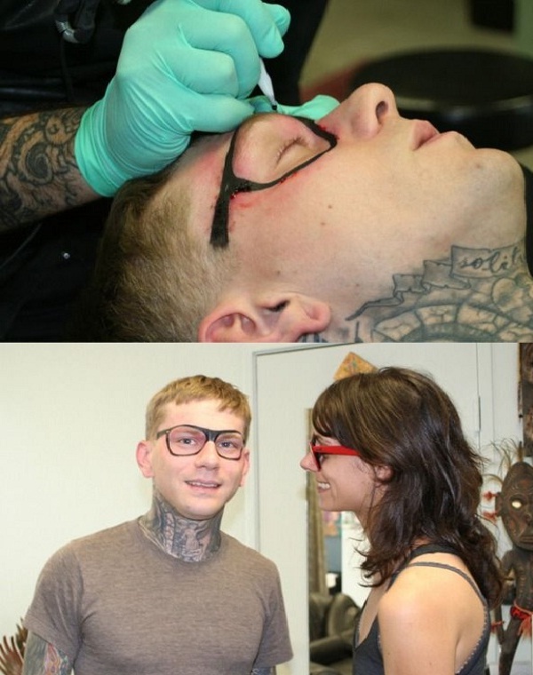 Glasses-Creative Tattoos