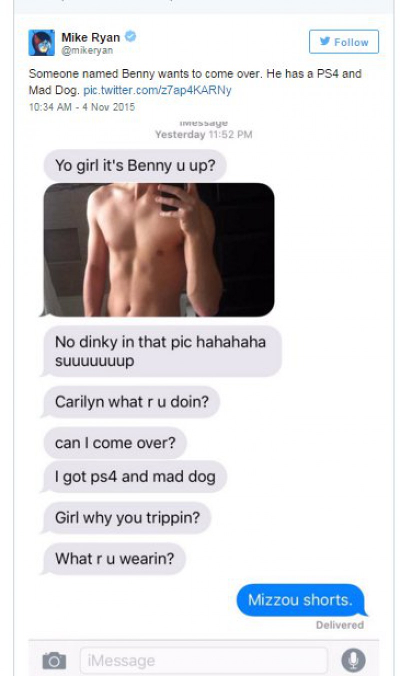 Another Random D*ck Pic-Guy Hilariously Replies To Dick Pics He Got After A Stranger Gave Out His Number On Tinder