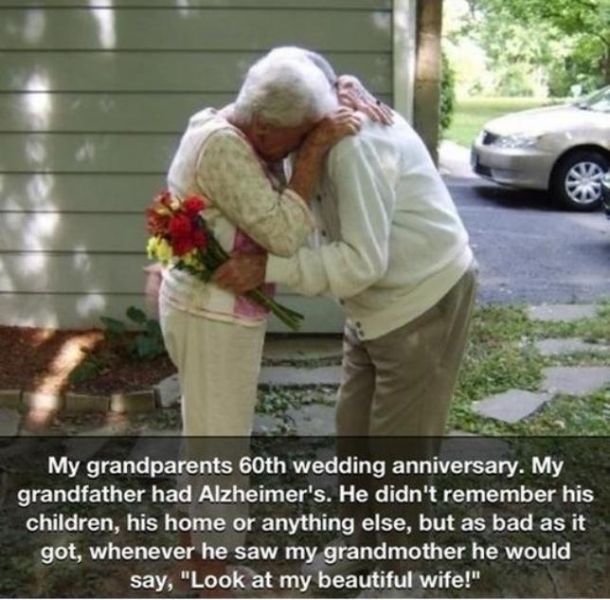 A Grandpa Who Forgot Everything Except His Wife-15 Amazing Old Couples That Show Love Never Gets Old