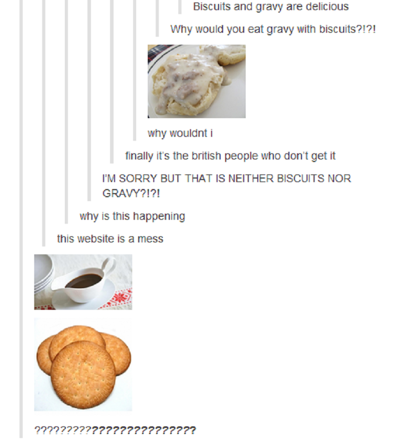 This Biscuit vs. Cookie Confusion-15 Times Americans Confused Everyone On Tumblr