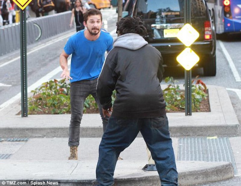 Shia LaBeouf Was Seen Chasing a Homeless Man-15 Trashy Things Celebs Have Done Drunk