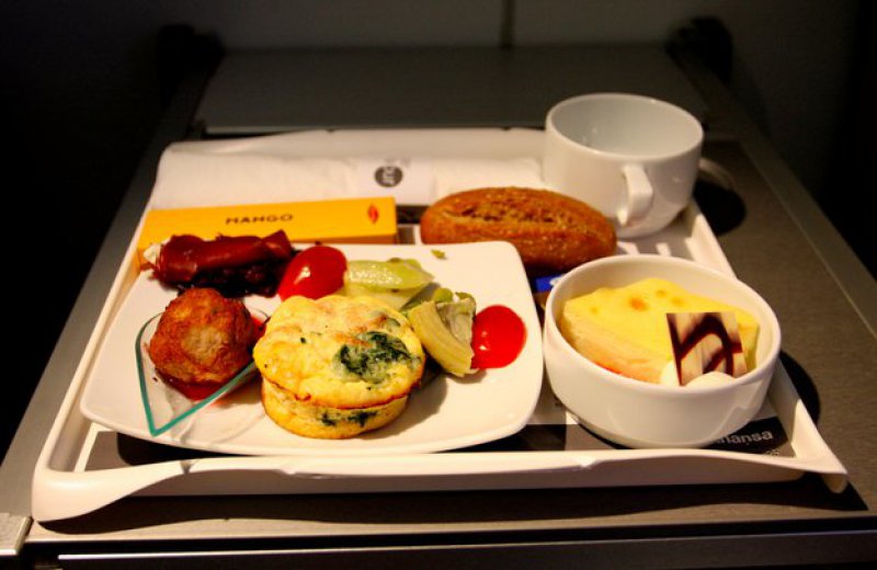 Lufthansa Airlines (Germany)-15 Airlines And The Food Served In The Economy Vs. Business Class