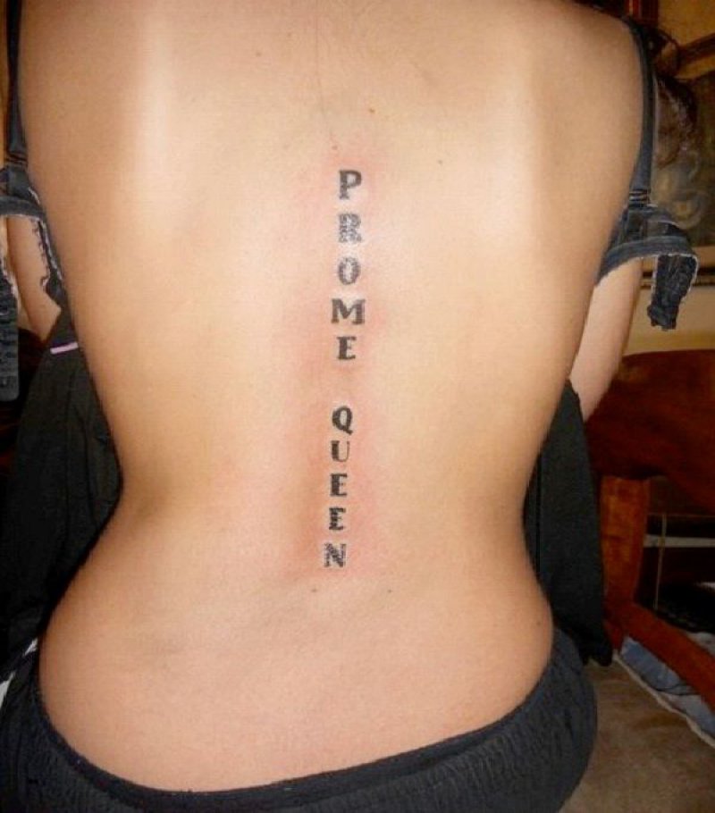 Cliche Prom Queen-15 Most Inappropriate Tattoos Ever 