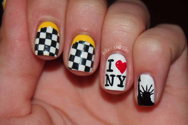 New York Nail Art-15 Amazing Nail Arts That You Must Try Once In Your Life