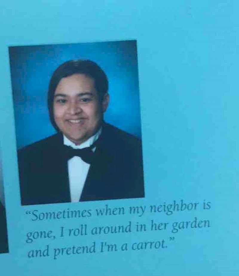 This Weird One-15 Yearbook Quotes That Are Way Too Hilarious