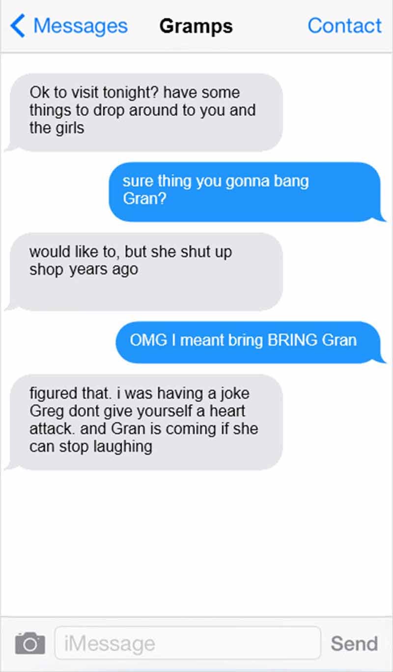Grandma Shuts Shop-15 Hilarious Texts From Grandparents