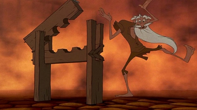 Jafar is Old Prisoner in Hunchback of Notre Dame-15 Disney Movie Secrets You Don’t Know