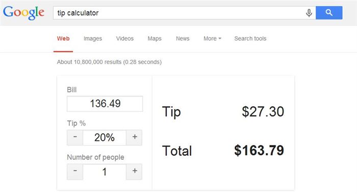 Use as Calculator-15 Google Hacks That Make Your Life Simpler