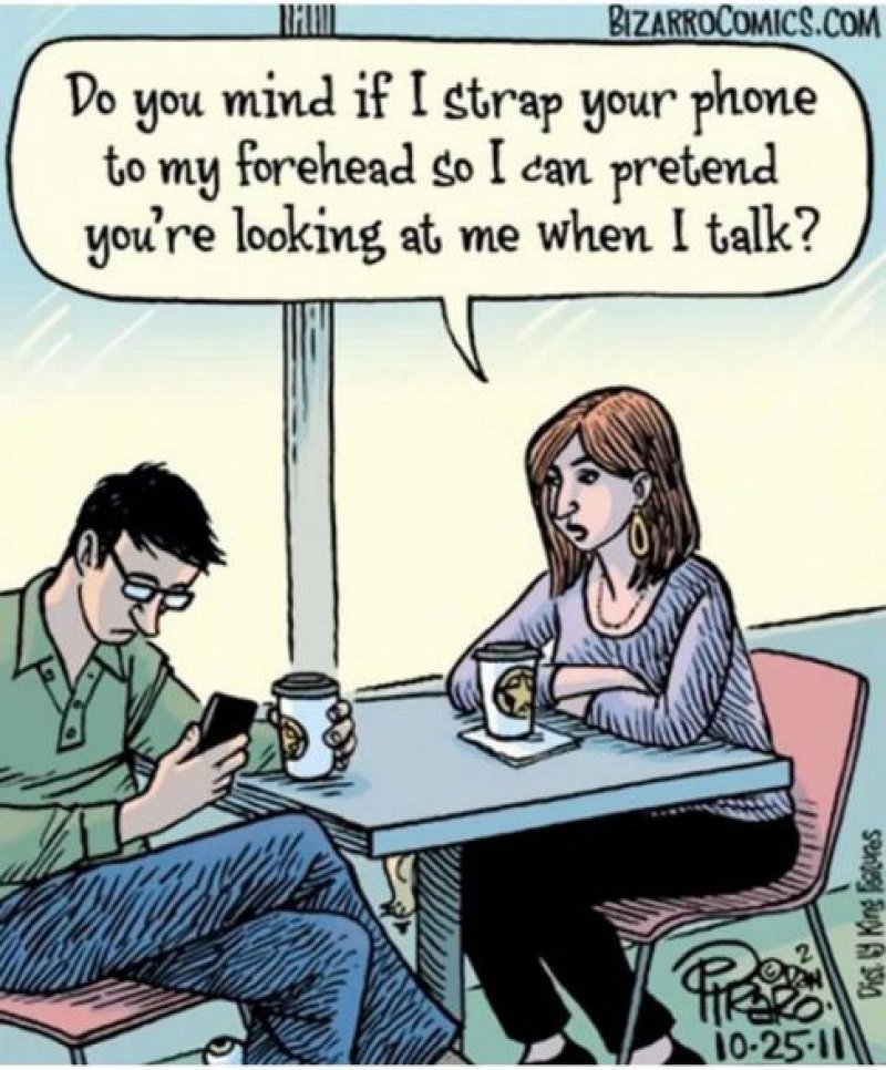 Smartphones Ruin Relationships too-15 Comics That Show How Smartphones Have Ruined Our Lives