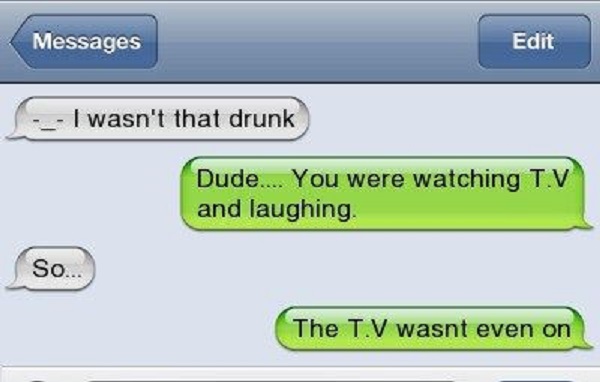 Have You Ever Been This Drunk?-15 Funniest 'The Morning After Hangover' Texts 