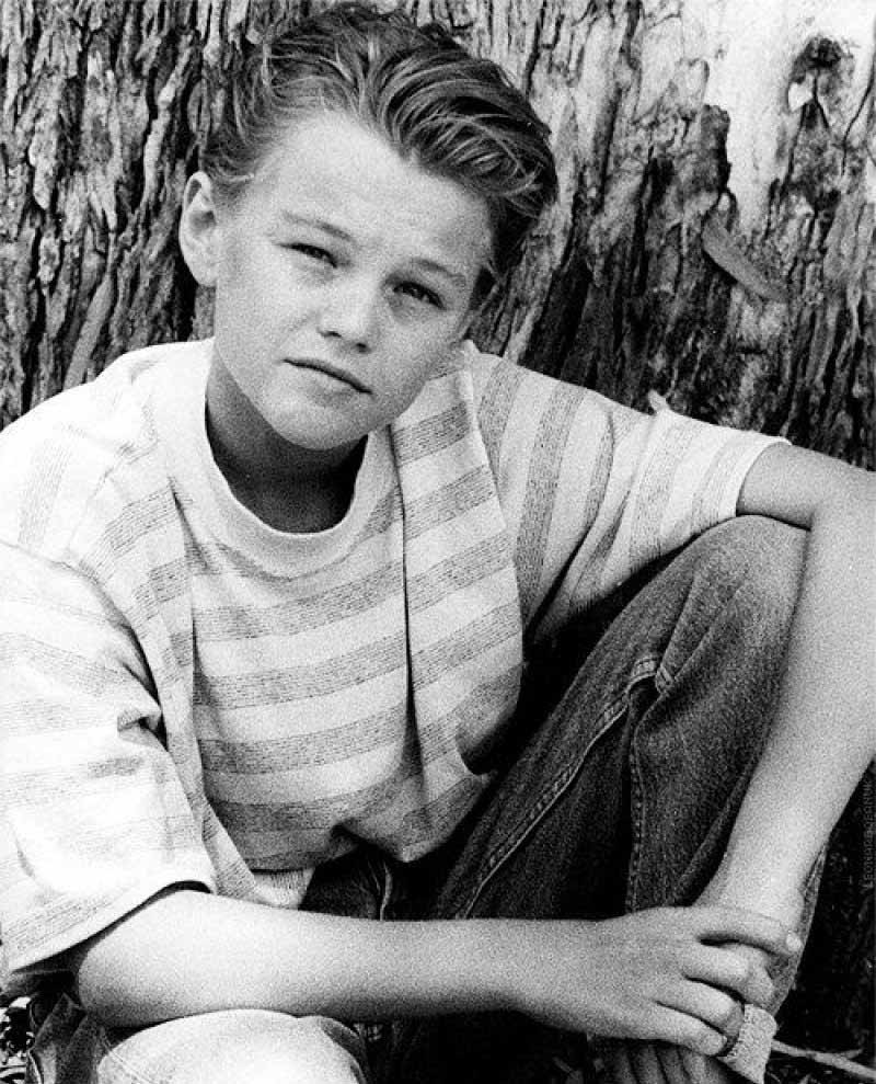 Leonardo DiCaprio-15 Cutest Childhood Photos Of Famous Celebrities