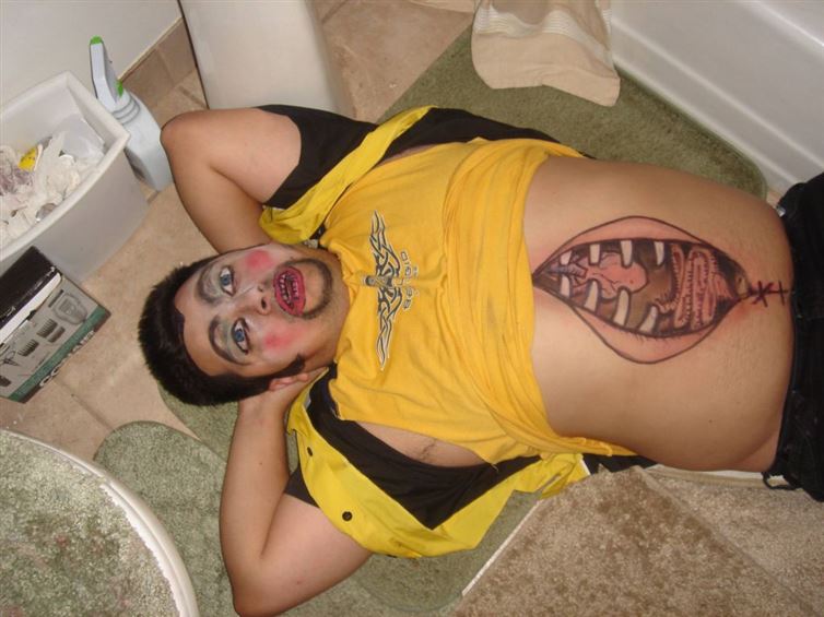 Wasted and Painted-15 Unfortunate People Who Passed Out First