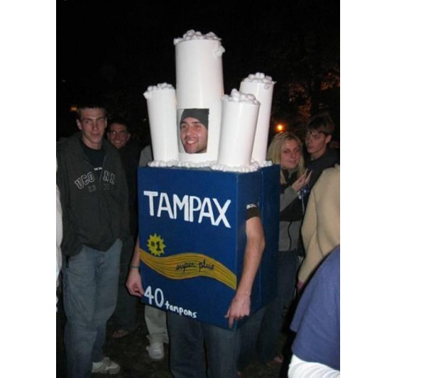 Tampax-Worst Halloween Costumes
