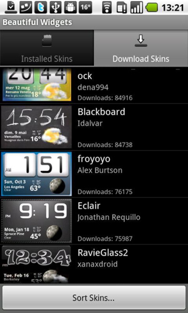 Beautiful Widgets-Best Apps For Android 2013
