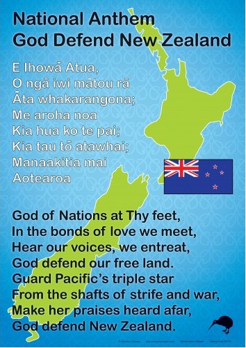 It Has Two National Anthems-Cool Unknown Facts About New Zealand