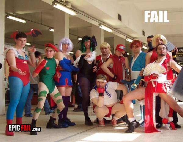 Group Fail-Worst Cosplay Fails