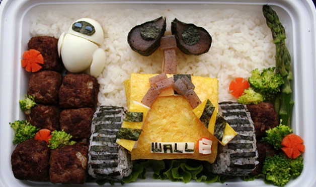 Wall-E-Most Creative And Tasty Bento Box Art