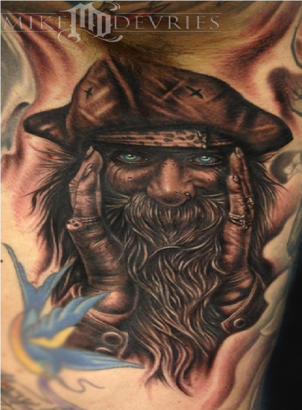 Old Seadog-Pirate Tattoos