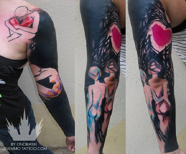 Cover Art-Amazing Watercolor Painting Tattoos