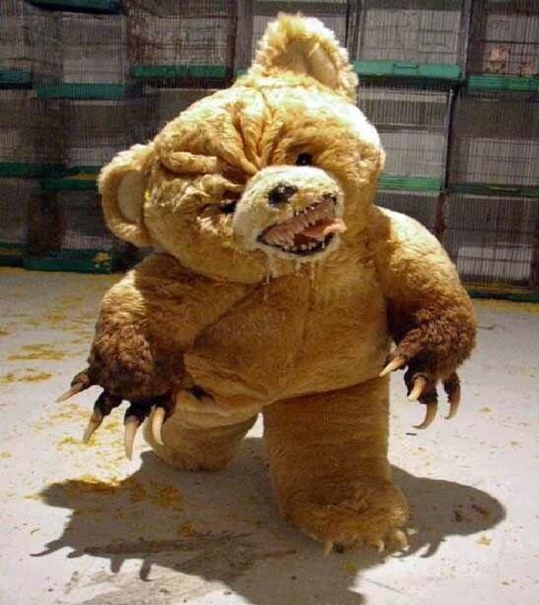 Teddy Gone Bad-Creepiest Toys