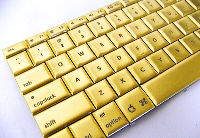Gold-Weirdest Keyboards