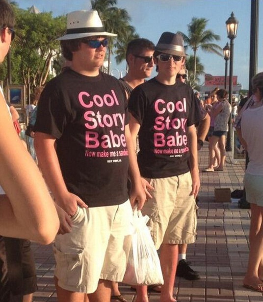 Bad t-shirts-Cringe Worthy Things You Wish You Had Never Seen