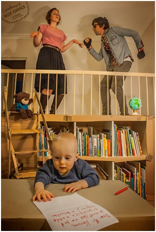 The Breakfast Bub-Creative Parents Re-Enact Famous Movie Scenes Starring Their Baby Son
