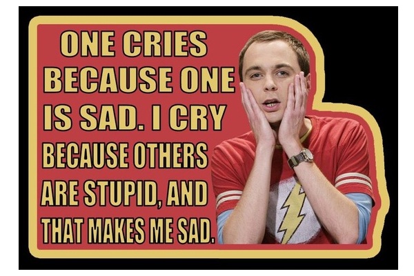 Stupid people-Best Sheldon Cooper Quotes