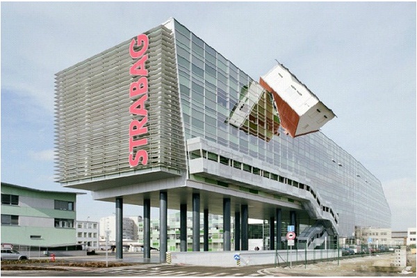 Strabag Headquarters - Bratislava, Slovakia-Amazing Rooftop Structures