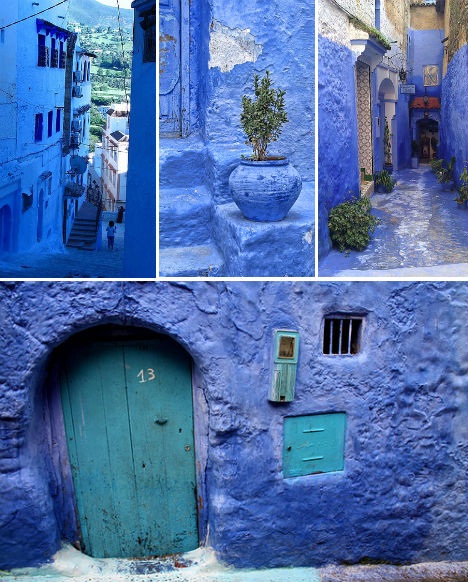 Blue Street in Chefchaouen, Morocco-Most Unique And Amazing Streets