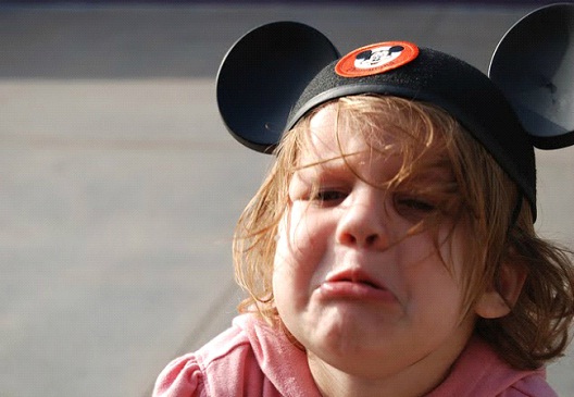 I'm Not A Mouse-Kids Being Unhappy At Disneyland
