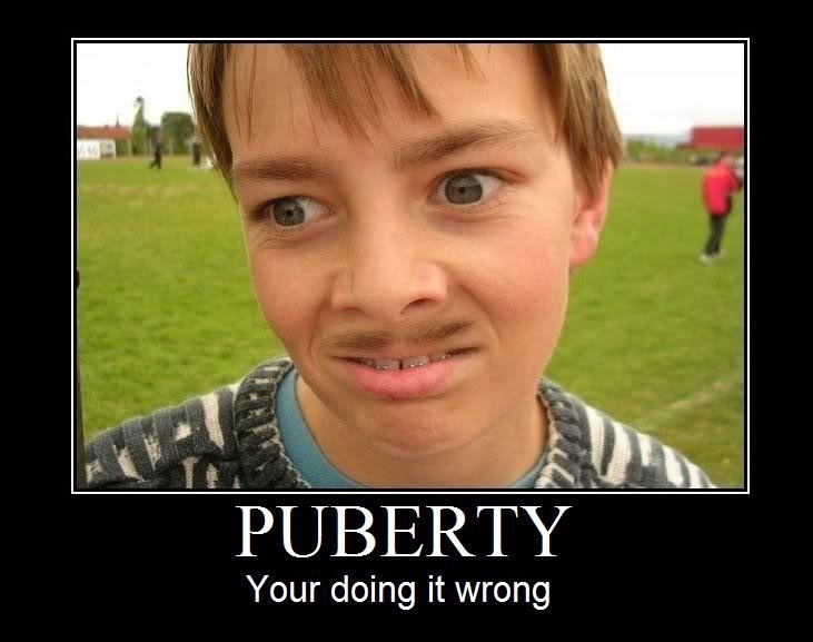 Somebody Shave It Off-12 Photos That Show Puberty Doing It Wrong