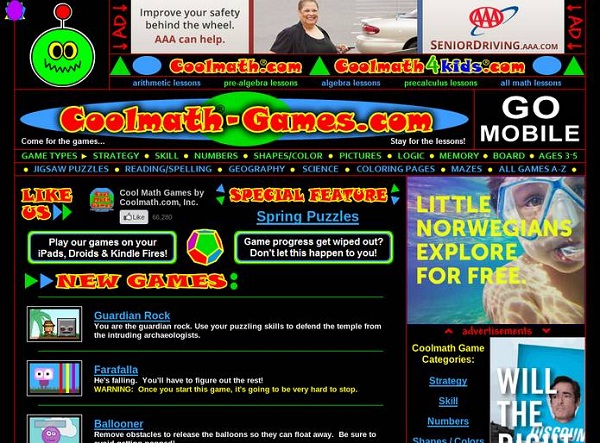 coolmath-games.com-Best Educational Websites For Kids