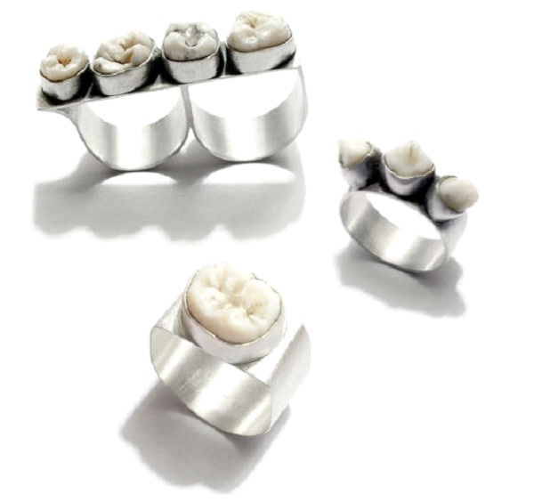 Teeth Rings by Polly van der Glas-What Not To Buy On Christmas