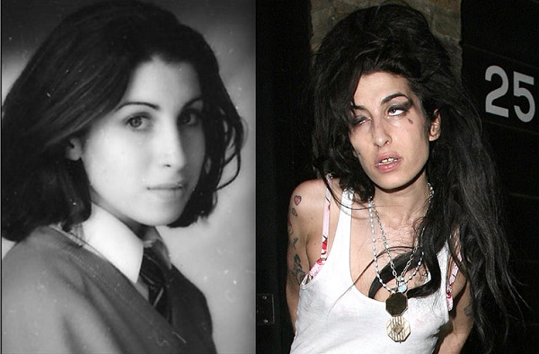 Amy Winehouse-Rock Stars Who Were Drug Addicts