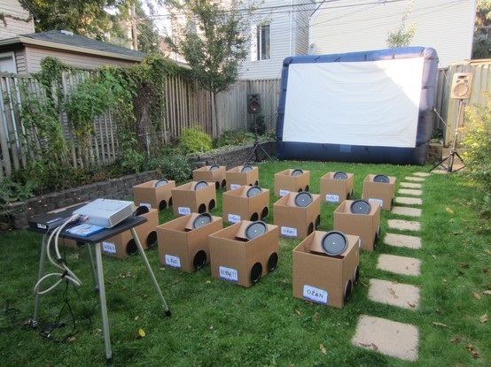 Go To The Movies-The Coolest Backyards