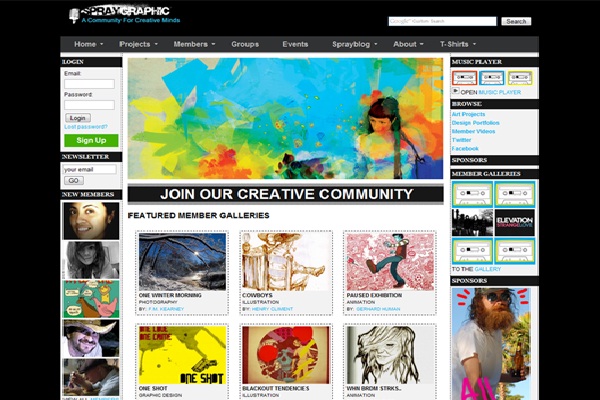 spraygraphic.com-Best Websites For Creative People